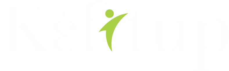 Kefitup - Digital Agency - Logo Reverse